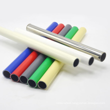 DY189 Lean Tube Plastic Coated Colorful Steel Tube